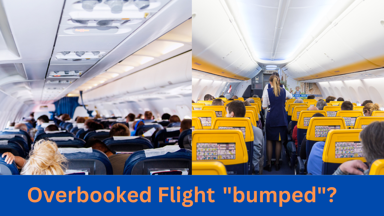 What does an overbooked flight mean?